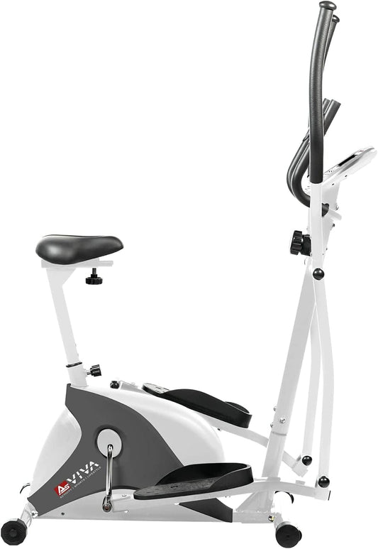 AsVIVA C16 Crosstrainer: 2in1 Heimtrainer mit 12 kg Schwungmasse, 8 Stufen, App-Steuerung via Bluetooth – leise, kompakt & ideal für Zuhause.