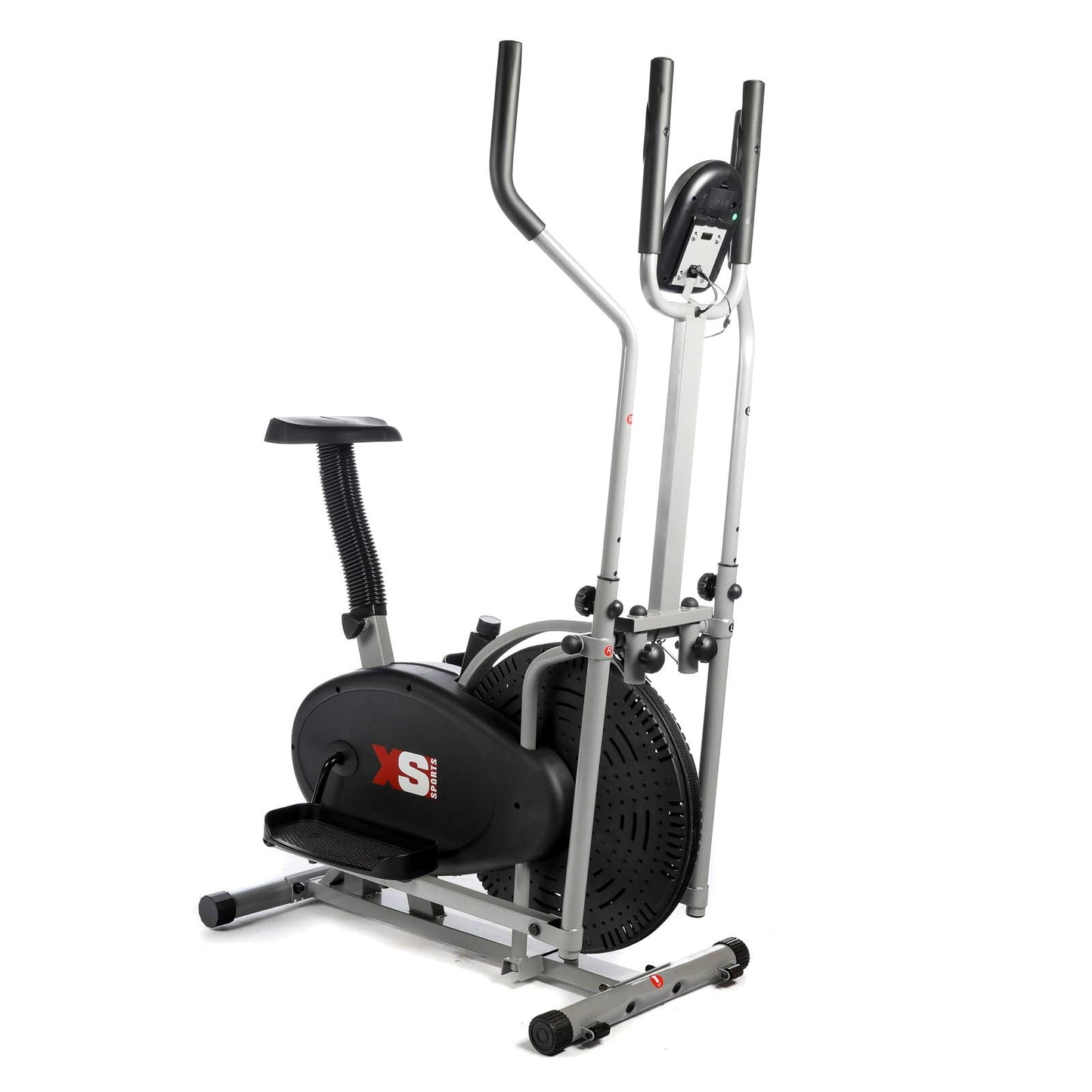Luna Pro 2-in-1 Ellipsentrainer & Heimtrainer mit Sitz, Pulssensoren – Fitness, Cardio & Gewichtsverlust Workout Maschine.