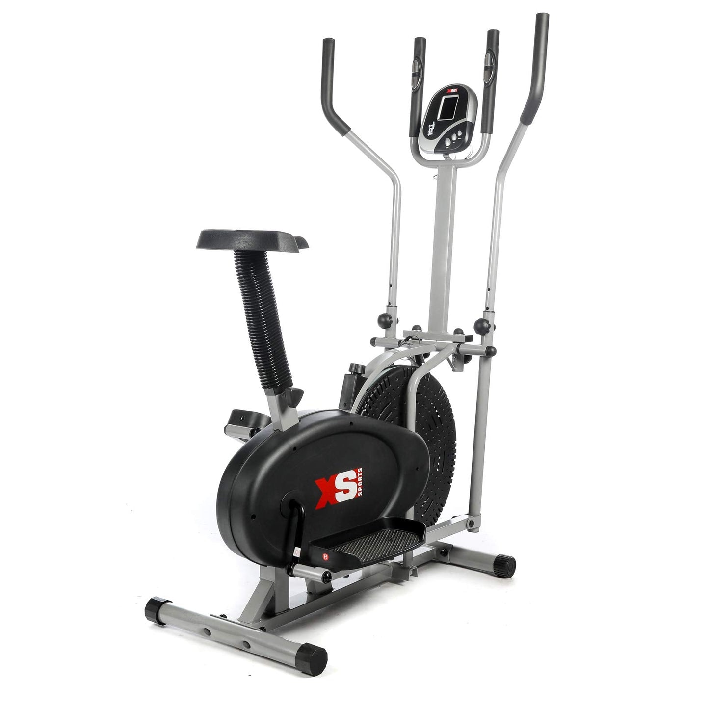 Luna Pro 2-in-1 Ellipsentrainer & Heimtrainer mit Sitz, Pulssensoren – Fitness, Cardio & Gewichtsverlust Workout Maschine.