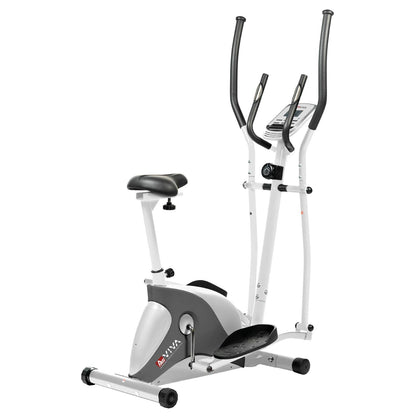 AsVIVA C16 Crosstrainer: 2in1 Heimtrainer mit 12 kg Schwungmasse, 8 Stufen, App-Steuerung via Bluetooth – leise, kompakt & ideal für Zuhause.